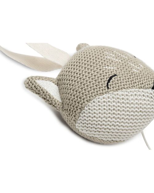 Jollein  Sonaglio Musicale Volpe - Melodia Rassicurante per Neonati Sonagli