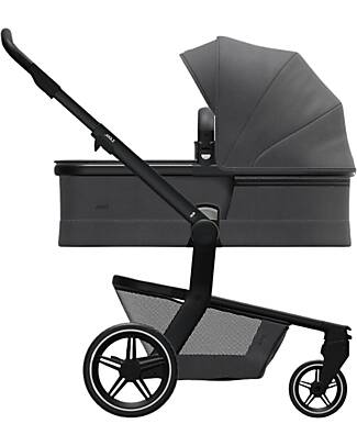 Joolz Duo Hub+ Passeggino + Navicella - Awesome Anthracite - Tessuto Sostenibile! Passeggini Trio e Duo
