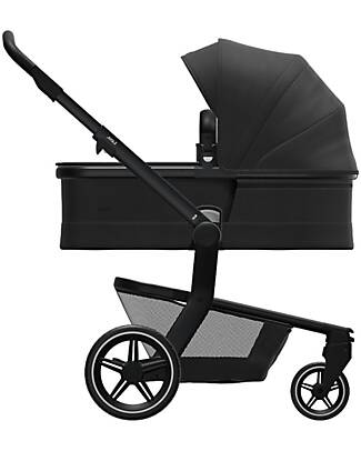 Joolz Duo Hub+ Passeggino + Navicella - Brilliant Black - Tessuto Sostenibile! Passeggini Trio e Duo
