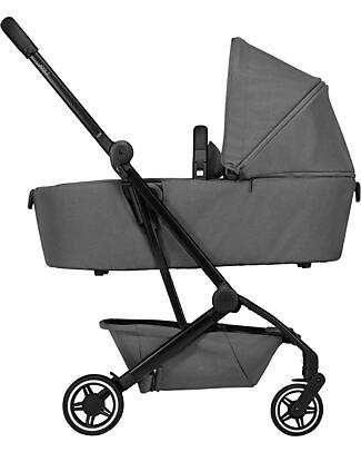 Joolz Duo Joolz Aer+ Passeggino + Navicella - Amazing Anthracite - Ergonomico e Leggero Passeggini Trio e Duo