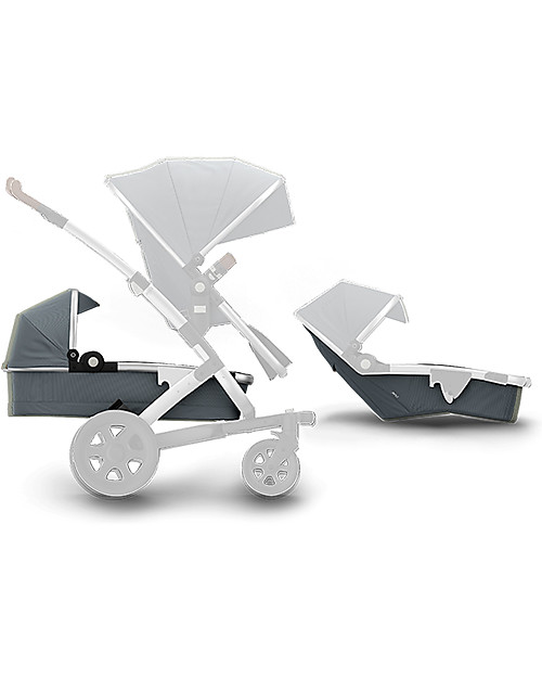 Joolz Geo² Kit Espansione Passeggino da Mono a Duo - Radiant Grey Passeggini Gemellari