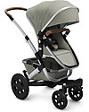 Joolz Geo² Set Completo Passeggino + Carrozzina, Daring Grey - Mono & Duo Eco-Friendly Passeggini Gemellari