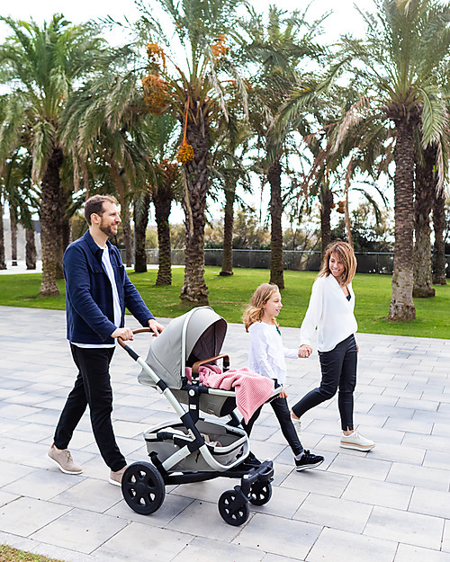 Joolz Geo² Set Completo Passeggino + Carrozzina, Radiant Grey - Mono & Duo Passeggini Gemellari