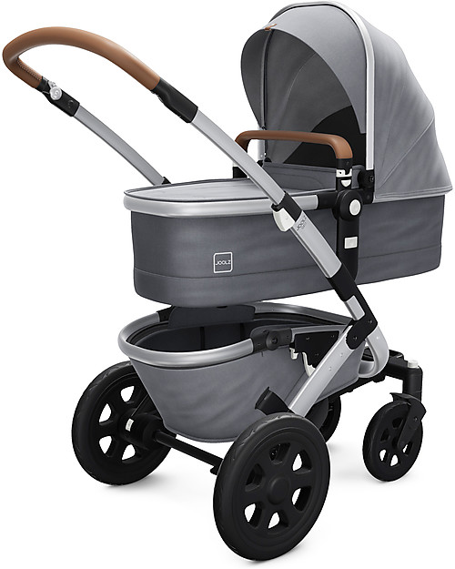 Joolz Geo² Set Completo Passeggino + Carrozzina, Radiant Grey - Mono & Duo Passeggini Gemellari