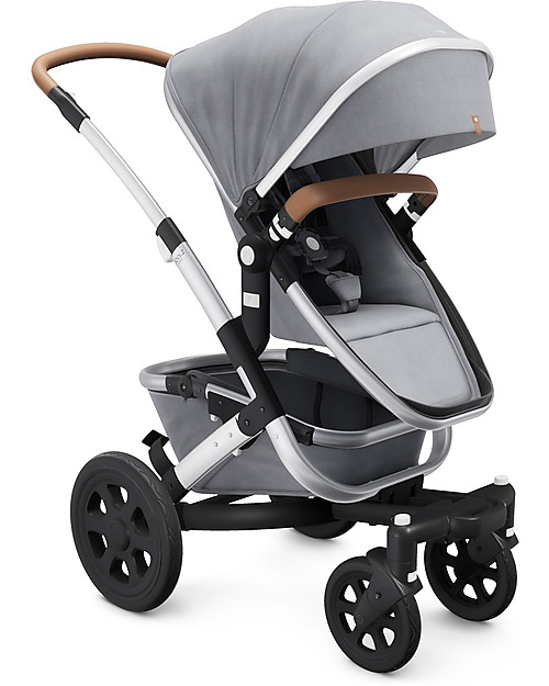 Joolz Geo² Set Completo Passeggino + Carrozzina, Radiant Grey - Mono & Duo Passeggini Gemellari