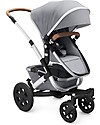 Joolz Geo² Set Completo Passeggino + Carrozzina, Radiant Grey - Mono & Duo Passeggini Gemellari
