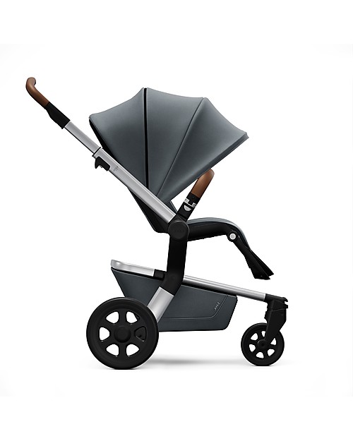 Joolz Hub Earth Passeggino con Telaio + Seduta, Hippo Grey - Pratico e compatto! Passeggini Leggeri