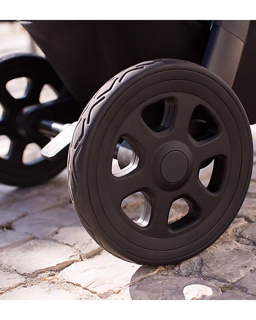 Joolz Hub Quadro Passeggino con Telaio + Seduta, Nero - Pratico e compatto! Passeggini Leggeri