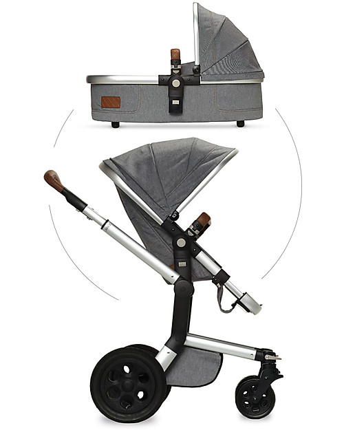 Joolz Joolz Day Studio Duo, Gris - Passeggino + Carrozzina + Borsa in OMAGGIO! Passeggini Trio e Duo