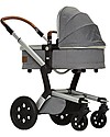 Joolz Joolz Day Studio Duo, Gris - Passeggino + Carrozzina + Borsa in OMAGGIO! Passeggini Trio e Duo