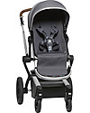 Joolz Joolz Day² Quadro, Grigio - Passeggino + Carrozzina Passeggini Trio e Duo