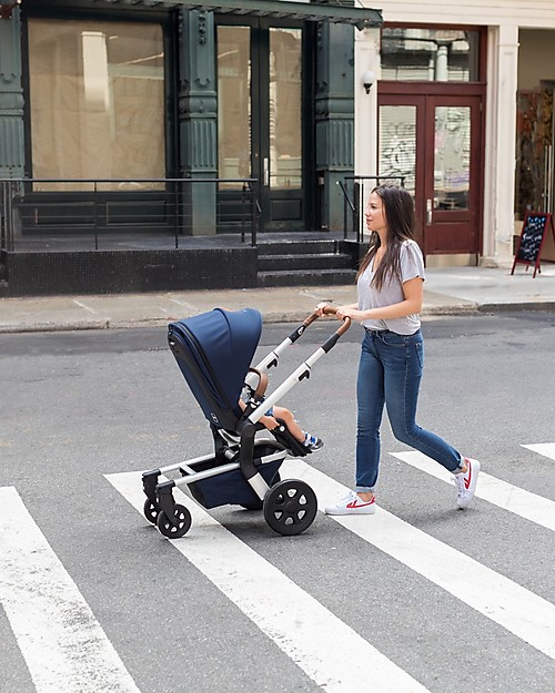 Joolz Joolz Hub Passeggino con Telaio + Seduta, Classic Blu - Pratico ed Eco-friendly! Passeggini Trio e Duo