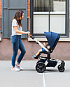 Joolz Joolz Hub Passeggino con Telaio + Seduta, Classic Blu - Pratico ed Eco-friendly! Passeggini Trio e Duo