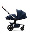 Joolz Trio Hub Earth: Passeggino + Navicella Light + Seggiolino Auto, Blu Passeggini Trio e Duo