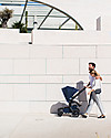 Joolz Trio Hub Earth: Passeggino + Navicella Light + Seggiolino Auto, Blu Passeggini Trio e Duo