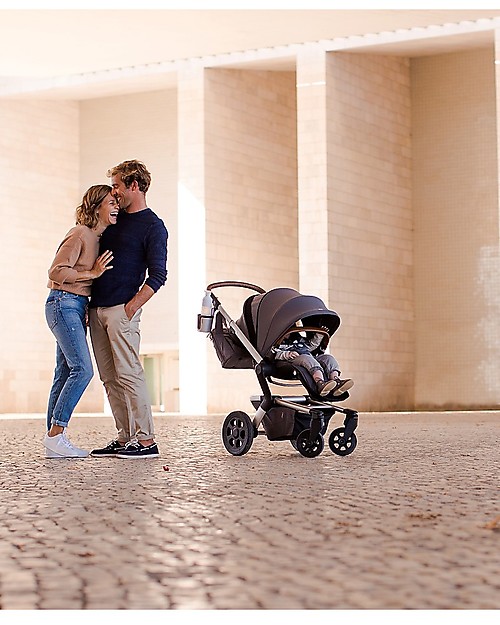 Joolz Trio Hub Earth: Passeggino + Navicella Light + Seggiolino Auto, Grigio Passeggini Trio e Duo