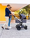 Joolz Trio Hub Earth: Passeggino + Navicella + Seggiolino Auto, Grigio Passeggini Trio e Duo