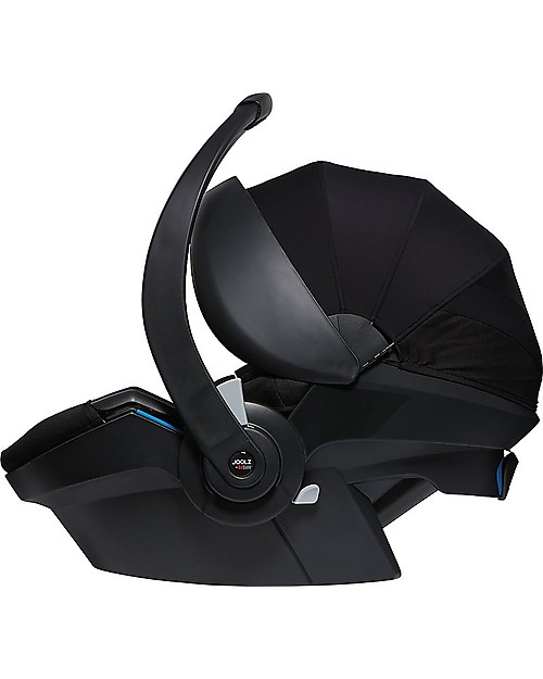 Joolz Trio Hub Quadro: Passeggino + Navicella Light + Seggiolino Auto, Nero Passeggini Trio e Duo