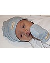 Juddlies Designs Cappellino Baby Breathe-Eze, Azzurro - 100% cotone, il caldo che respira Cappelli Invernali