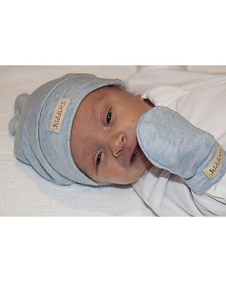 Juddlies Designs Cappellino Baby Breathe-Eze, Azzurro - 100% cotone, il caldo che respira Cappelli
