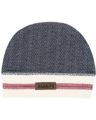 Juddlies Designs Cappellino Cottage Collection , Lake Blue - 100% Cotone Bio Cappelli Invernali