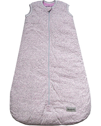 Juddlies Designs Sacco Nanna City Collection 2,5 Tog, Rosa Melange - 100% cotone Sacchi Nanna Pesanti