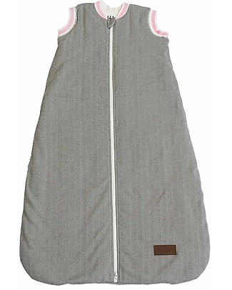 Juddlies Designs Sacco Nanna Invernale Cottage Collection - Sabbia/Rosa - 100% Cotone - TOG 2.5 Sacchi Nanna Pesanti