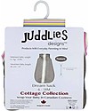 Juddlies Designs Sacco Nanna Invernale Cottage Collection - Sabbia/Rosa - 100% Cotone - TOG 2.5 Sacchi Nanna
