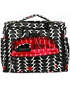 JuJuBe OUTLET JuJuBe Zaino/Borsa porta pannolini multifunzionale, Collezione Onyx - Vedova Nera + attacco per passeggino - Pezzo di Showroom Borse e Organizer