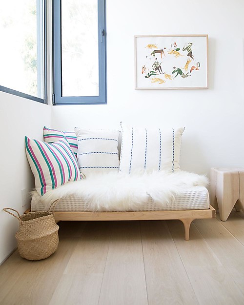 Kalon Studios Caravan Divan Letto Junior - Acero Naturale Non Oliato Letti Singoli