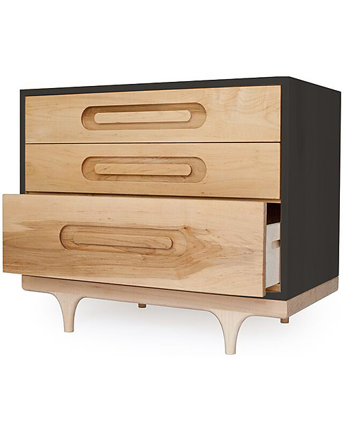 Kalon Studios Cassettiera Caravan - Nero Cassettiere