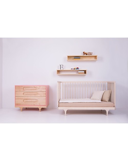 Kalon Studios Cassettiera Caravan - Rosa Cassettiere