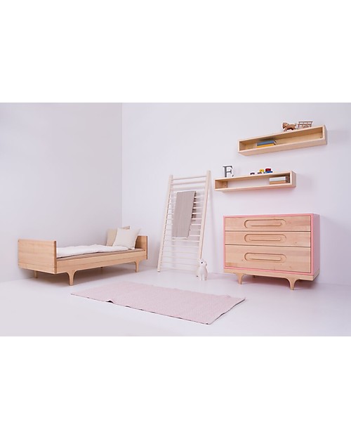 Kalon Studios Cassettiera Caravan - Rosa Cassettiere