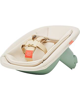 KAOS KLAPP Newborn Set - Mineral Green - With 5-point Harness Accessories for High Chairs