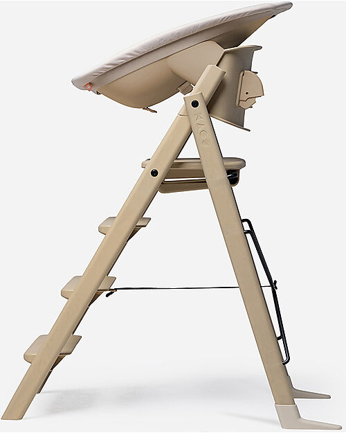 KAOS Sdraietta Neonato per Sedia Evolutiva KLAPP - Sabbia - Con Cintura di Sicurezza Accessori per Seggioloni