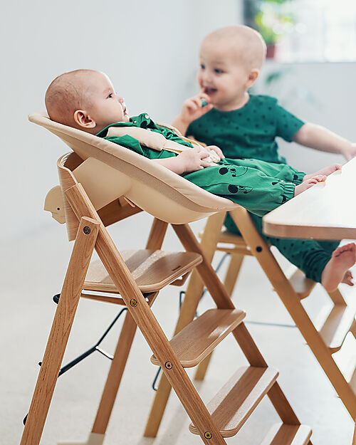 KAOS Sdraietta Neonato per Sedia Evolutiva KLAPP - Sabbia - Nuovo Cuscino Accessori per Seggioloni