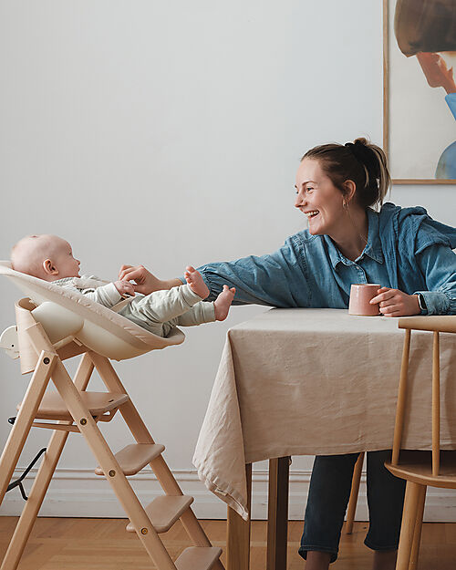 KAOS Sdraietta Neonato per Sedia Evolutiva KLAPP - Sabbia - Nuovo Cuscino Accessori per Seggioloni