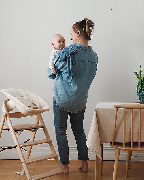 KAOS Sdraietta Neonato per Sedia Evolutiva KLAPP - Sabbia - Nuovo Cuscino Accessori per Seggioloni