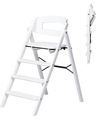 KAOS Sedia Evolutiva KLAPP - Bianco - Legno di Faggio Seggioloni Pappa