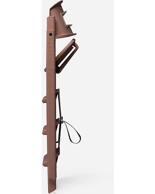 KAOS Sedia Evolutiva KLAPP - Marrone Moka - Pieghevole Salvaspazio - 100% Materiali Riciclati Seggioloni Pappa