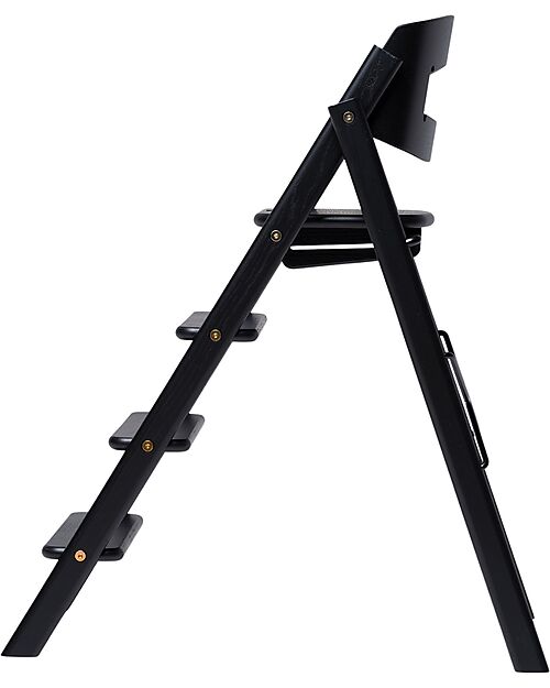 KAOS Sedia Evolutiva KLAPP - Nero - Legno di Quercia Seggioloni Pappa