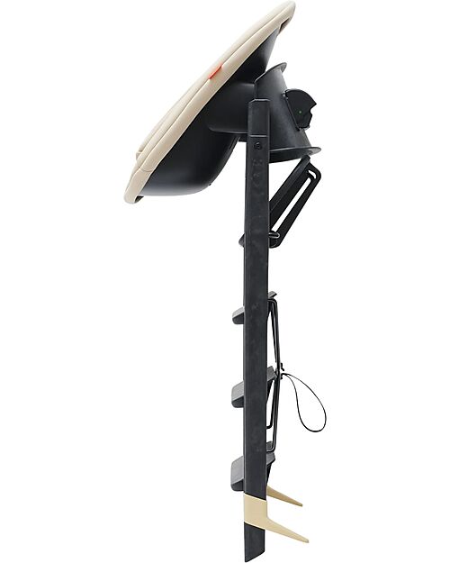 KAOS Sedia Evolutiva KLAPP + Sdraietta Neonato - Antracite - 100% Materiali Riciclati Seggioloni Pappa