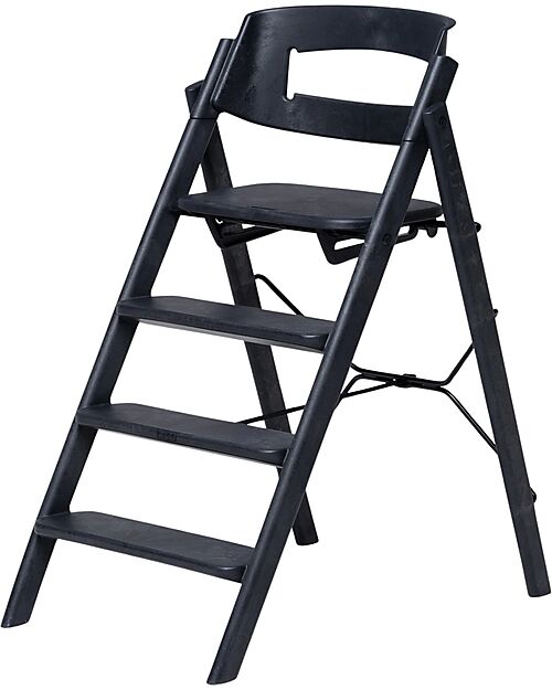 KAOS Sedia Evolutiva KLAPP + Sdraietta Neonato - Antracite - 100% Materiali Riciclati Seggioloni Pappa