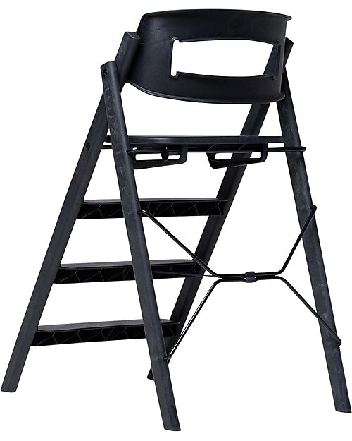 KAOS Sedia Evolutiva KLAPP + Sdraietta Neonato - Antracite - 100% Materiali Riciclati Seggioloni Pappa