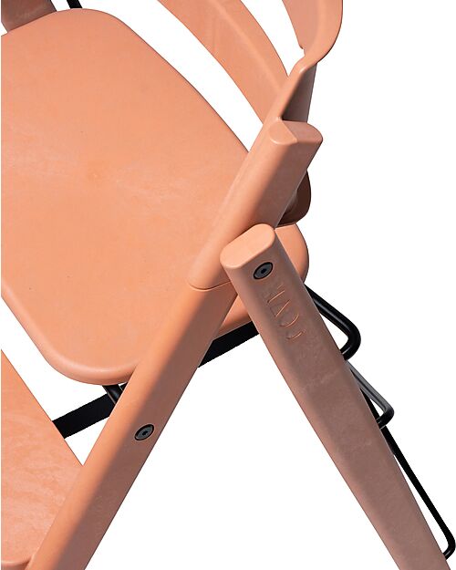 KAOS Sedia Evolutiva KLAPP + Sdraietta Neonato - Terracotta - 100% Materiali Riciclati Seggioloni Pappa