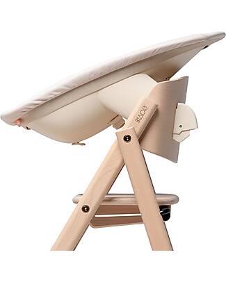 KAOS Seduta Neonato per Sedia Evolutiva KLAPP - Sabbia - Con Cintura di Sicurezza Accessori per Seggioloni