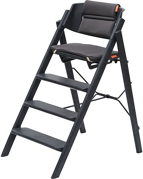 KAOS Set Cintura a 5 Punti + Cuscino per Sedia Evolutiva KLAPP - Nero Accessori per Seggioloni