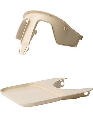 KAOS Set Sponda di Sicurezza + Vassoio per Sedia Evolutiva KLAPP - Sabbia Accessori per Seggioloni