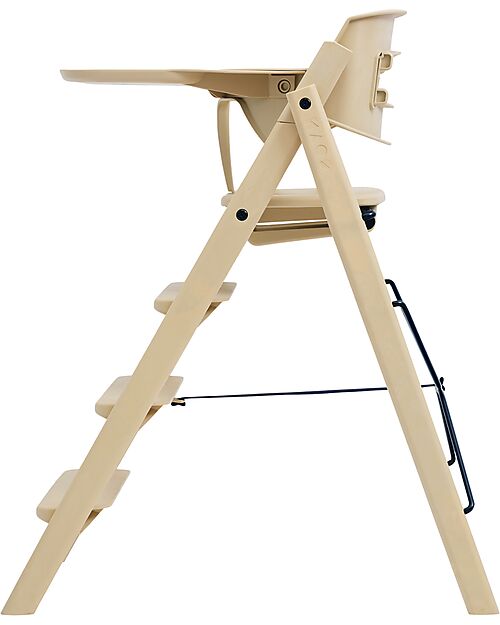 KAOS Set Sponda di Sicurezza + Vassoio per Sedia Evolutiva KLAPP - Sabbia Accessori per Seggioloni