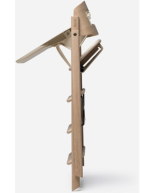 KAOS Set Sponda di Sicurezza + Vassoio per Sedia Evolutiva KLAPP - Sabbia Accessori per Seggioloni